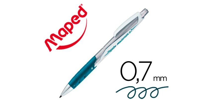 Porte-mines BLACK'PEPS automatic, bleu, 0,7 mm