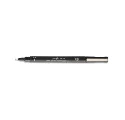 Feutre technique uniball pointes calibrees 0,8mm encre noir trace net et precis