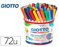 Feutre coloriage giotto turbo advanced pot de 72