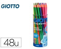 Crayon couleur giotto stilnovo pot de 48 assortis