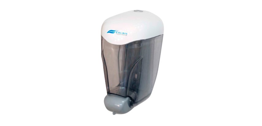 Distributeur coldis rechargeable de 0,8l .        distribution manuelle  et     valve anti goutte