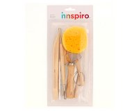 Kit du potier 8 outils pour modeler et donner forme a la  p te et argile avec trousse   de rangement