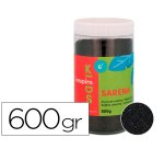 Sable de couleurs noir 600 gr