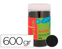 Sable de couleurs noir 600 gr