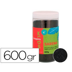 Sable de couleurs noir 600 gr