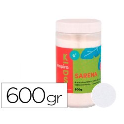 Sable de couleurs blanc 600 gr