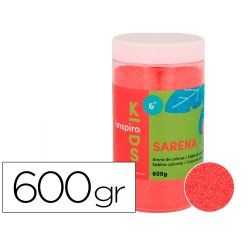 Sable de couleurs rouge 600 gr