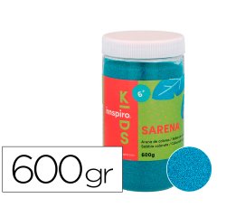 Sable de couleurs turquoise 600 gr