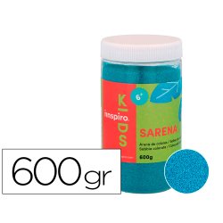Sable de couleurs turquoise 600 gr