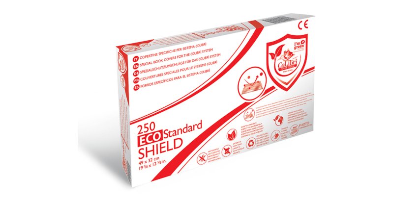 Couverture de livres colibri eco shield big 85 microns 125 feuilles