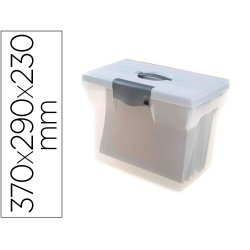 Valisette pierre henry polypropylene 370x290x230mm 5 dossier suspendus fond v      poignee escamotable  neutre