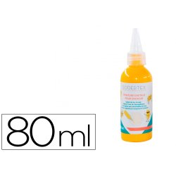 Recharge peinture sodertex jaune pour encreurs digitaux  - 80 ml - 1 pc - 1 coloris