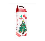Sapin de no l sodertex g ant en feutrine avec accessoires    scratcher  - 95 x 77 cm - 1 pc - coloris assortis