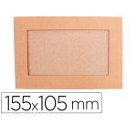 Cadre en carton sodertex basique - 280 gm  - 15,5 x    10,5 cm - 10 pcs - 1 coloris