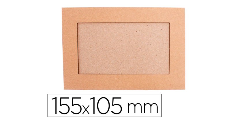 Cadre en carton sodertex basique - 280 gm  - 15,5 x    10,5 cm - 10 pcs - 1 coloris