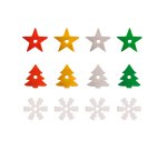 Sequins sodertex noel - 190 g - 7 mm - 5 coloris assortis