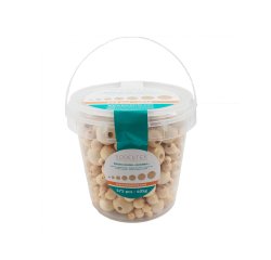 Pack de perles sodertex en bois naturea - 7 tailles -    575 pcs - 580g - 1 coloris