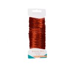 Carte de fil sodertex m tal cuivre 60m - diam 0,3 mm - 1  pc - 1 coloris