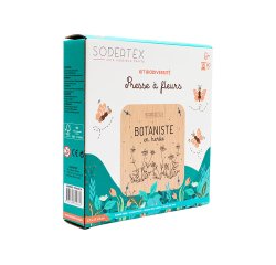 Presse   fleurs et feuilles - 20,5 x 18 cm - 1 pc