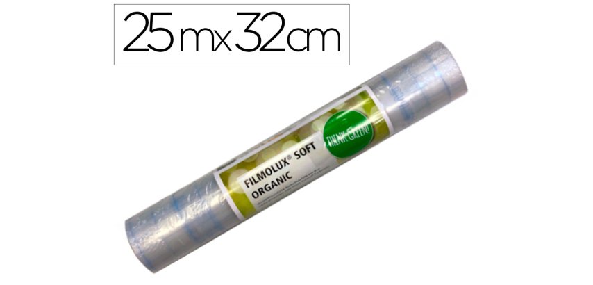 Film protecteur bio filmolux a base de polyethylene        recyclable  25m x 32cm