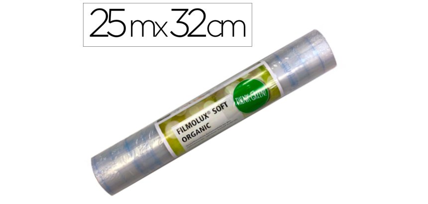 Film protecteur bio filmolux a base de polyethylene        recyclable  25m x 32cm
