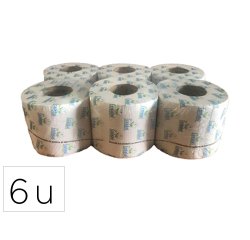 Papier hygienique coldis 400f 2 plis ouate blanche 17gr lot 6 rouleaux