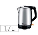 Bouilloire electrique inox 1,7l 2000w sansfil anti       calcaire
