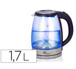 Bouilloire  lectrique verre 1,7l 2000w sans fil anti      calcaire