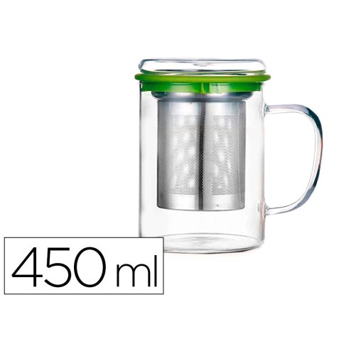 Tasse   infuser 450ml avec filtre en inox