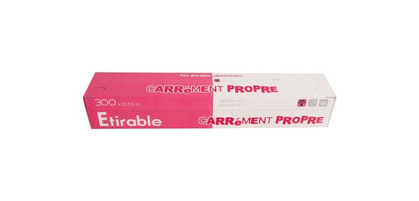 Film etirable pvc 11 microns 300x0.45m
