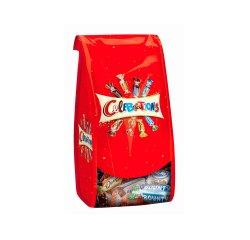 Chocolat celebrations mini pochon 196g/15