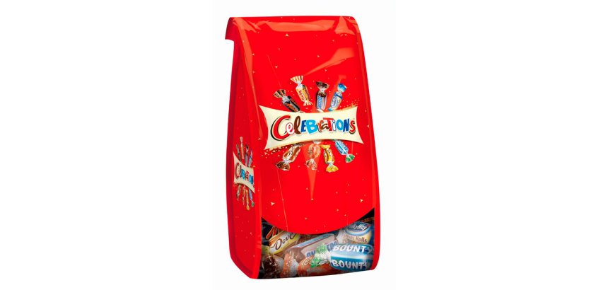 Chocolat celebrations mini pochon 196g/15