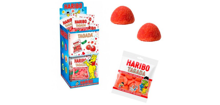 Geli haribo tagada  scht 120g/30