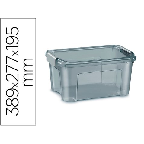 Boite de rangement cep polypropyl ne                 38,9x27,7x19,5cm contenance   13l