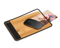 Tapis de souris cep noir et bambou 210x150mm ep 2mm