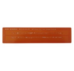 Trace-lettres minerva tracage technique 3.5mm orange