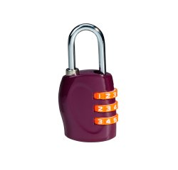 Cadenas carpentras de couleur a combinaison coloris violet  62x30x15 mm