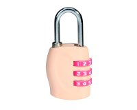 Cadenas carpentras de couleur a combinaison coloris rose    62x30x15 mm