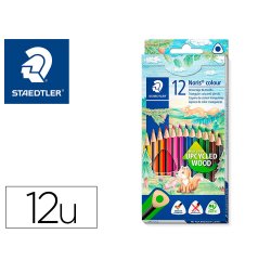 Crayon de couleur Noris colour - Etui carton de 12