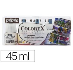 Kit colorex set 5x45ml primaire 5 encres