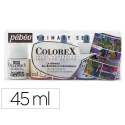 Kit colorex set 5x45ml primaire 5 encres
