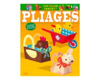 Mes premieres creations en pliage editions lito modele   joyeuses paques  8 pliages