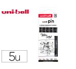 Feutre technique PIN 'Tatoo Art' PF, set de 5