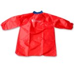 Tablier de protection lavable pour enfant de 2   4 ans      couleur rouge