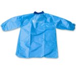 Tablier de protection lavable pour enfant de 5   8 ans      couleur bleue