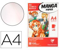 Bloc de papier Layout MANGA ILLUSTRATIONS, A4