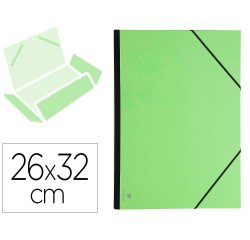 Carton à dessin Couleur à élastiques 26x33cm - Assortiment