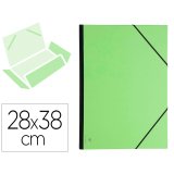 Carton à dessin Couleur à élastiques 28x38cm - Assortiment