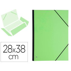 Carton à dessin Couleur à élastiques 28x38cm - Assortiment