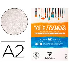 Toile à peindre Cosmos bloc collé 10F A2 200g